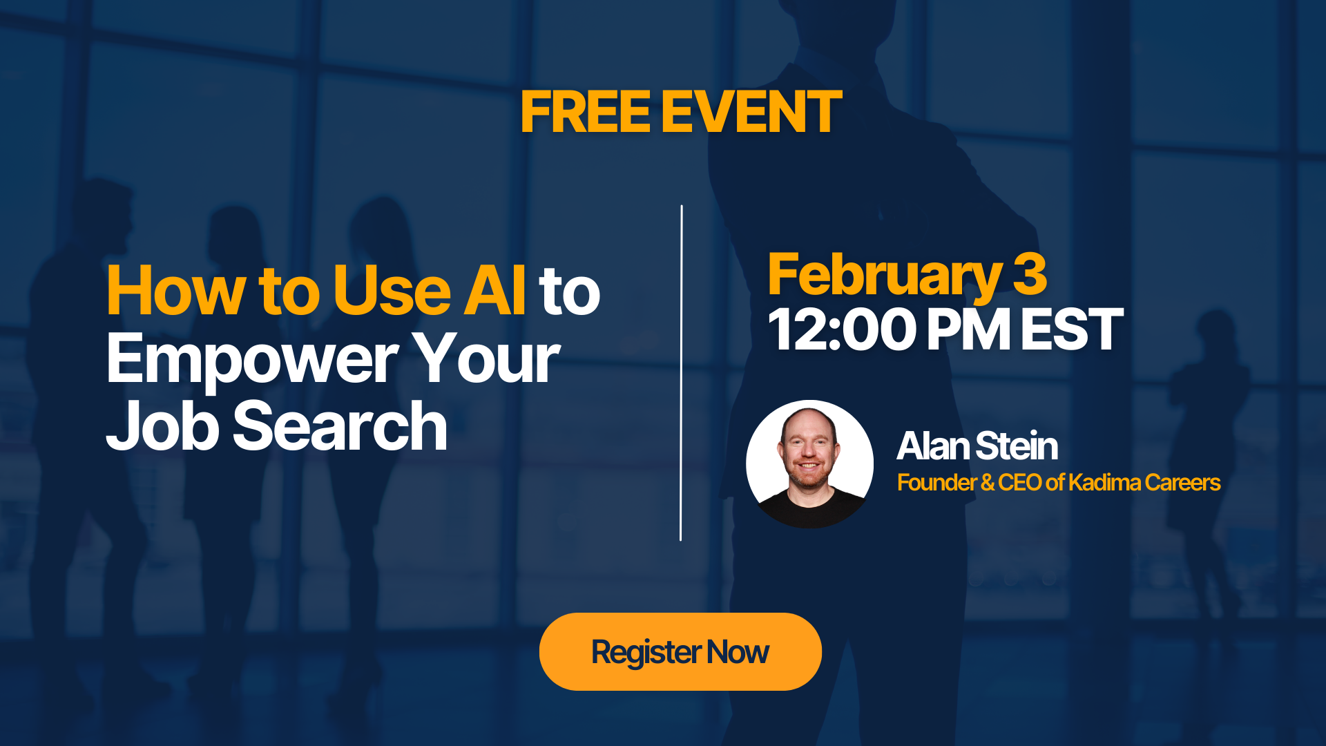 How to Use AI to Empower Your Job Search Event Banner